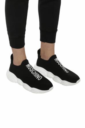 High-top sneakers with sock upper, zdjęcie 2 High-top sneakers with sock upper od Moschino